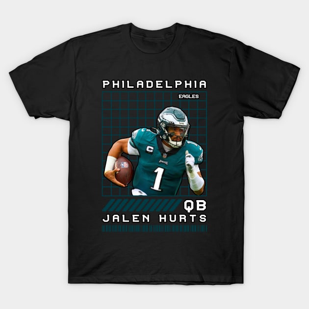 JALEN HURTS - QB - PHILADELPHIA EAGLES T-Shirt by Mudahan Muncul 2022